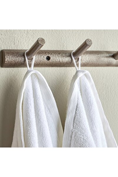 Generic Eco Soft 4-Piece 650 GSM Organic Turkish Cotton Fingertip Towel Set - 30x30 cm