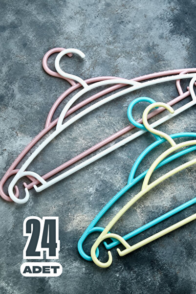 Beray 24 komada galaksijalnih vešalica za odeću - mešovite boje