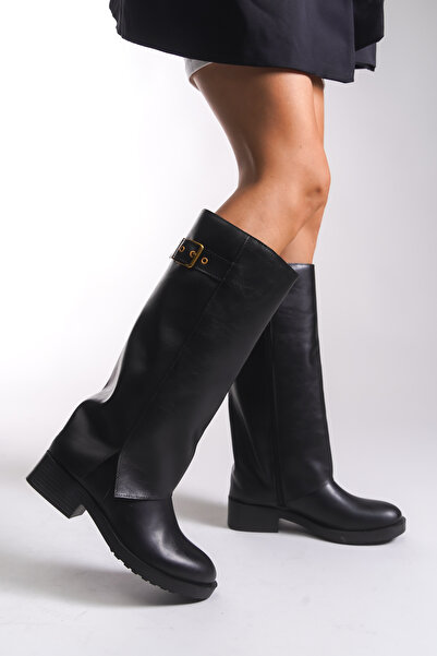 Riccon Kadın Çizme 00128855 Siyah