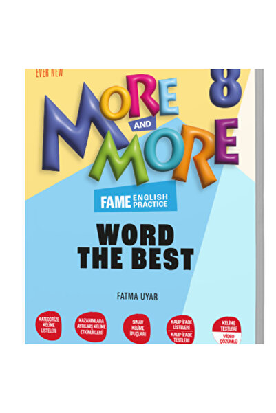 Kurmay Yayınevi 8.SINIF MORE & MORE WORD THE BEST