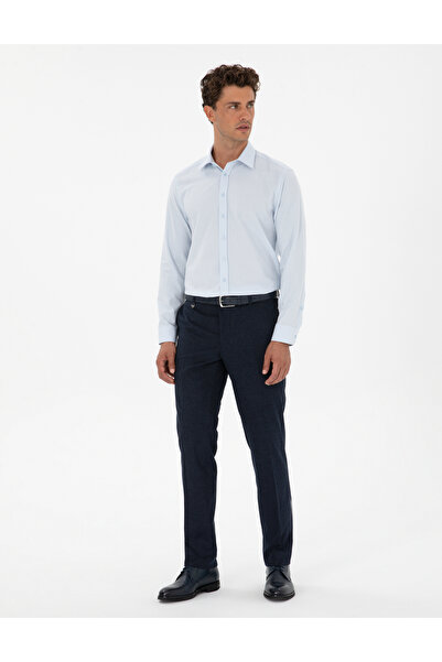 Pierre Cardin Lacivert Slim Fit Kumaş Pantolon 50314543-VR033