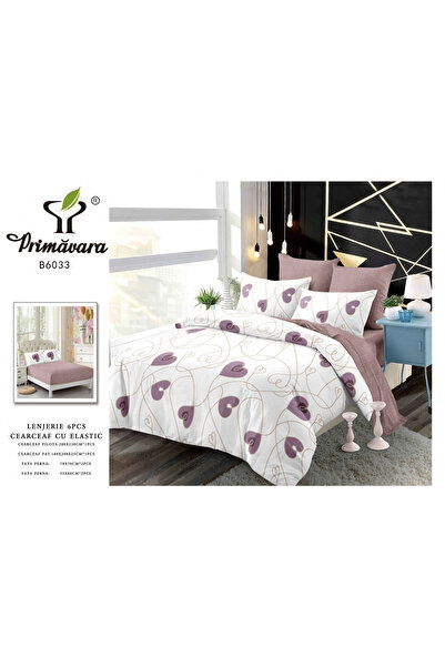 FIONNA.RO Finet Bed Linen With Elastic - Pencil Hearts
