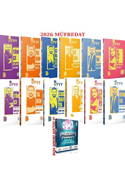 Benim Hocam Yayınları Benim HOCAM 2026 TYT Tüm Dersler Konu Anlatım ve Soru B...