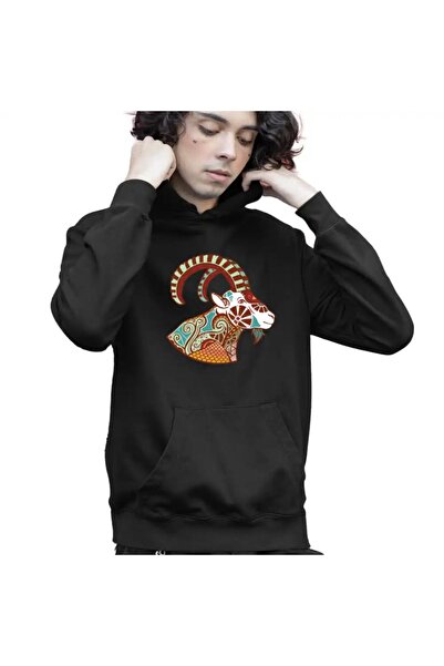 OEM Kids Hoodie Boys Capricorn Zodiac Horoscope Mandala Astrology