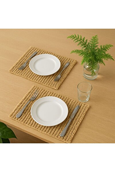 bufidik Ferra Hasır Amerikan Servis 2'li 33x45 cm