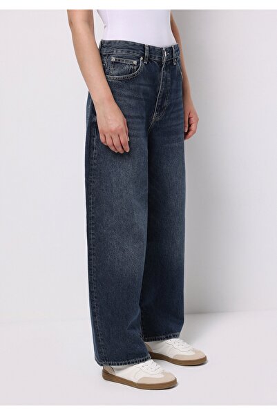 Colin's Baggy Fit Kadın İndigo Jean Pantolon