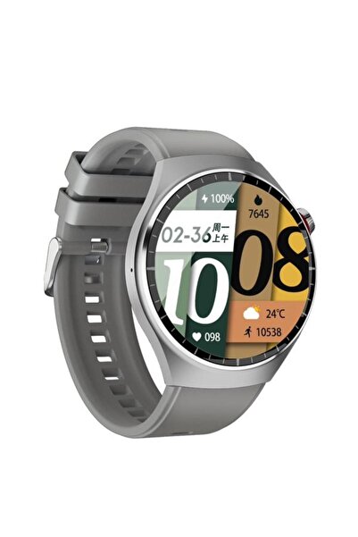 OTEETO watch 4 1.43 Inch AMOLED Display and with two Set Strap Compatible with iOS and Android