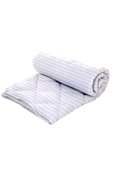 PATONE Winter duvet set, wool, polycotton damask, 200x220cm, quilted, white with 2 pillowcases 50x70cm