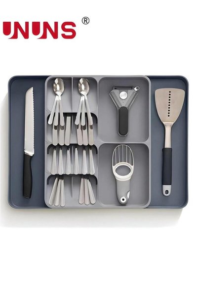Generic Kitchen Drawer Organizer,Expandable Utensils Organizer,Adjustable Cut...
