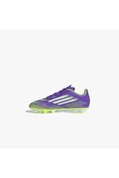 adidas F50 Club Firm-Multi Ground Kids Purple Turf Soccer Shoes