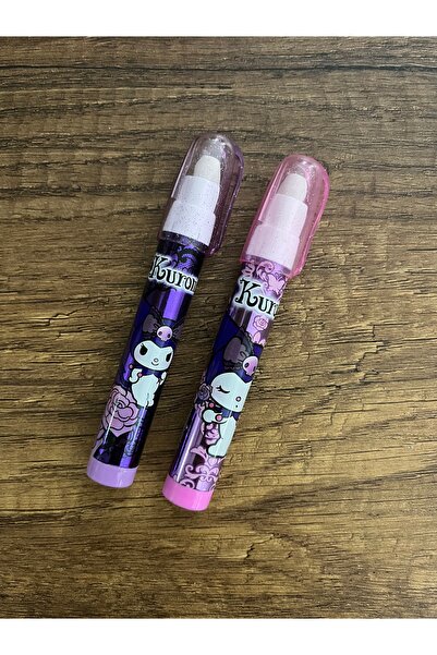 gülümse gel Kuromi Yumurtlayan Silgi 2 Adet Kırtasiye Okul