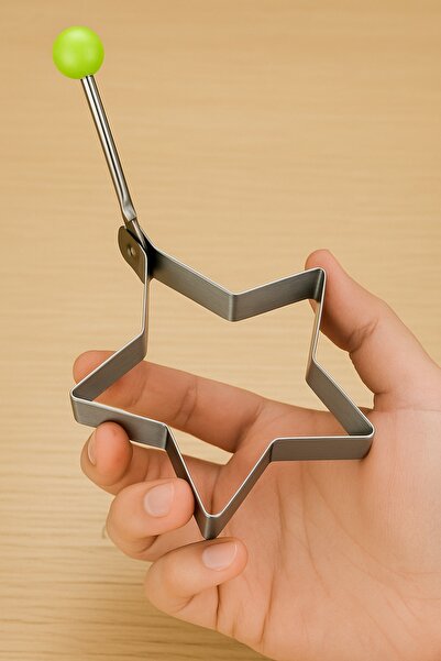 obrigado Premium Series Non-Stick Fireproof Practical Visual Stylish Presentation Star-Shaped Omelette Pancake Mold 1 Piece