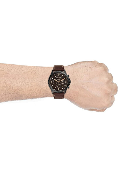 Fossil Men's Forrester Chronograph Watch FS5608 - 46 mm - Brown