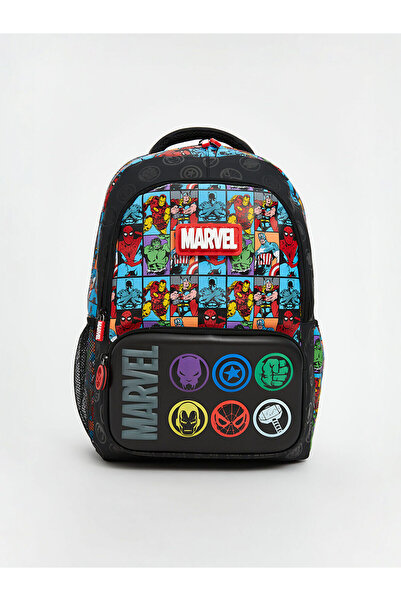 LC Waikiki Geantă de școală pentru băieți Marvel cu imprimeu de sezon nou