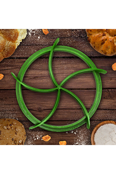 ZEUS BreadKit – Çiçek Desenli Ekmek Aparatı