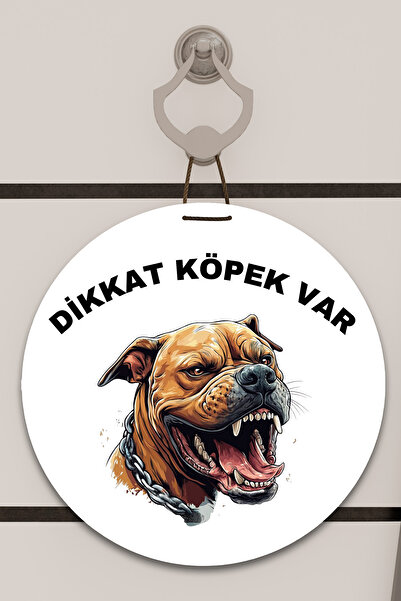 Dormot Цифровий друк Білий, Стандартний, З собакою, Прикраса для дверей, Прикраса для стін