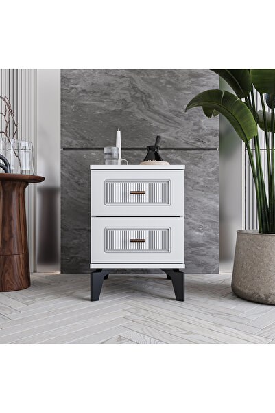 MONZIO Libra 2 Çekmeceli Komodin %100 MDF