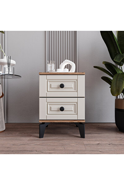 MONZIO Terra 2 Çekmeceli Komodin %100 MDF