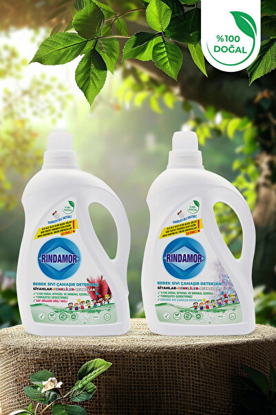 2’Lİ BEBEK SIVI ÇAMAŞIR DETERJANI-NİOLİ VE KOKUSUZ-KENDİNDEN YUMUŞATICILI 2X2200 ML (4400 ML)