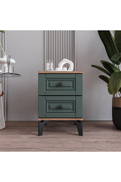 MONZIO Terra 2 Çekmeceli Komodin %100 MDF