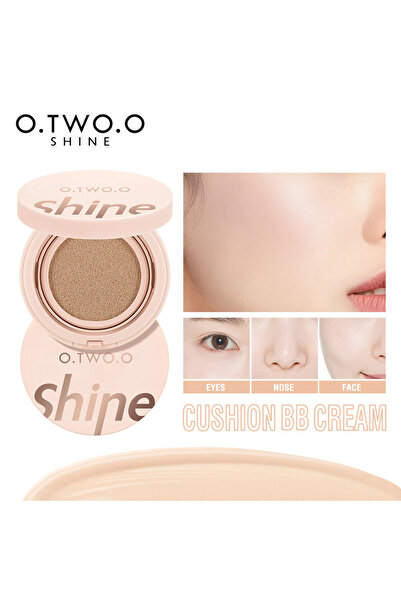 O.TWO.O Cosmetics SHINE Air Cushion BB Cream Foundation (Color #3 Wheat Color)