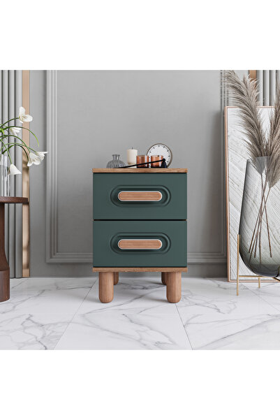 MONZIO Otto 2 Çekmeceli Komodin %100 MDF