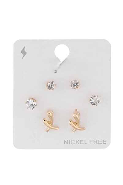 YUNİCCİ & CO أقراط من الفولاذ على شكل بوجيتير