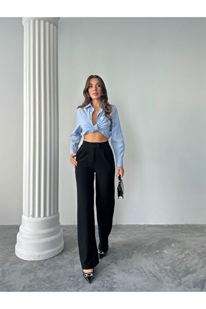 BARLEY Women's Lycra Velcro Closure Palazzo