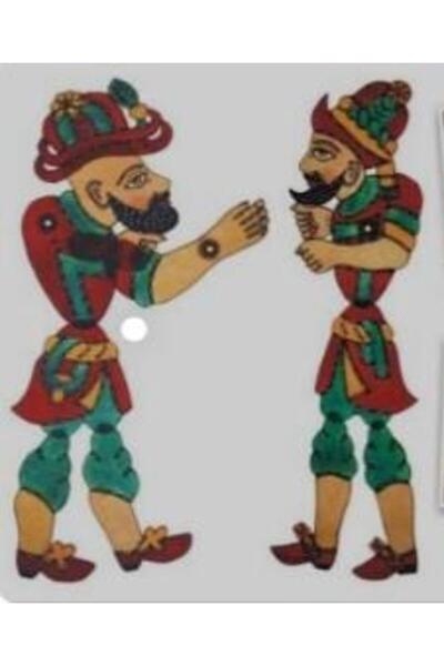 gnsstore Anadolu Hacivat Karagöz Sahneli Perdeli Gölge Oyun