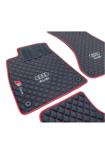 Audi Genel Oto Halı Paspas Audi A3 8V HATCHBACK 2013-2020 Uyumlu SLine Sport ...