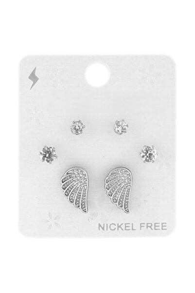 YUNİCCİ & CO أقراط من الفولاذ على شكل بوجيتير