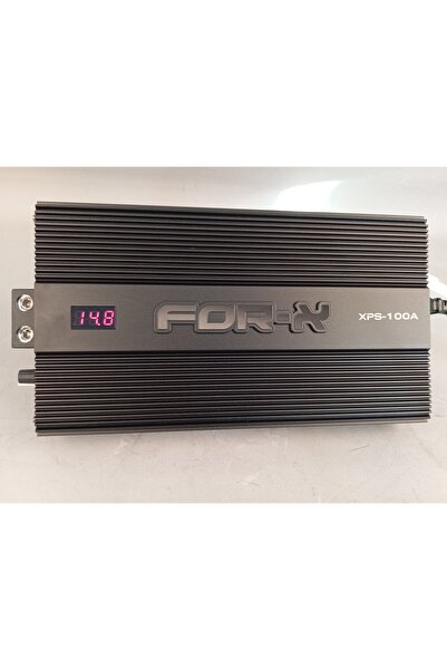 For-X XPS-100A-100 AMPER-10-16V-AYARLANABİLİR GÜÇ KAYNAĞI VE AKÜ ŞARZ CİHAZI-EVDE ANFİ ÇALIŞTIRMA