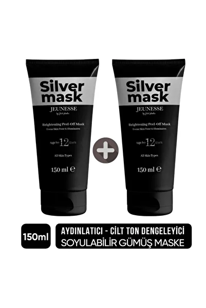 Jeunesse Peel-Off Silver Face Mask 150 ml X 2