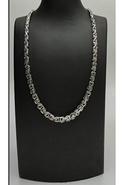 ATKGİYİM Stainless Steel Men's Chain Necklace - Stylish and Durable Design