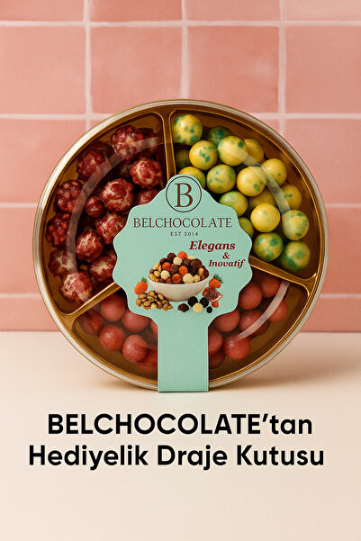 belchocolate 3'lü Leblebili Tatlar Draje Seti - 140 Gr
