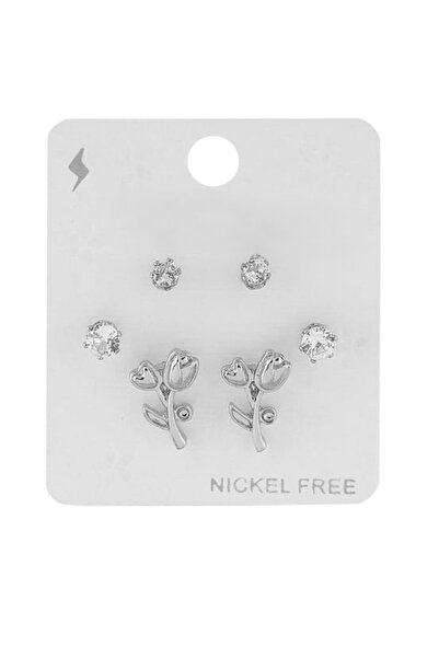 YUNİCCİ & CO أقراط من الفولاذ على شكل بوجيتير