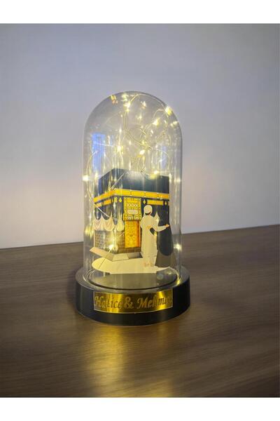 baskıdükkanım Kişiye Özel Hediye Minyatür Kabe