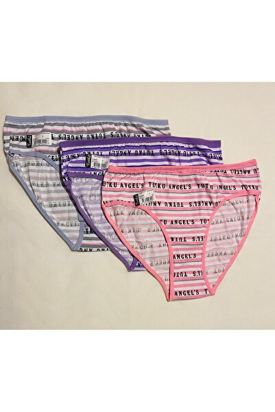 Tutku 3'lü blomm bikini külot