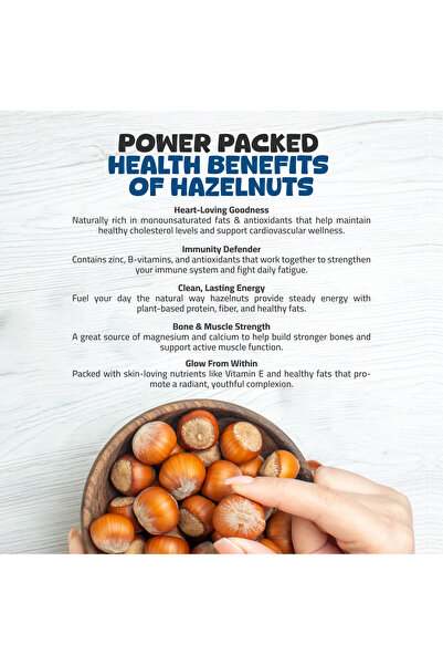 cloveto Hazelnut Kernel 250G – Natural, Crunchy & Healthy Nut Ingredient