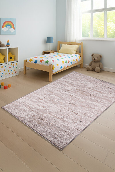 Bestekar Lunessa Vizon Kaymaz Tabanlı Makinede Yıkanabilir Yumuşak Yüzeyli Le...