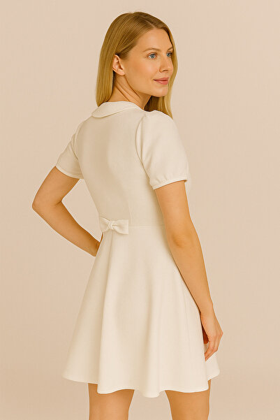 NA ADDESIGN Mother and Daughter Baby Collared Flare Dress (Must Be Added Separately to the Cart, Prices Are Separate)