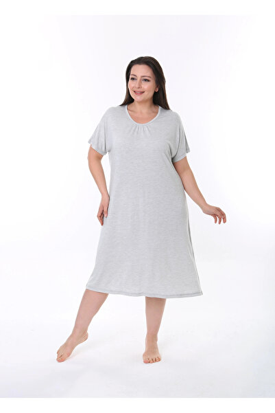 Etoile Velvess Kadın Büyük Beden Ev Elbisesi