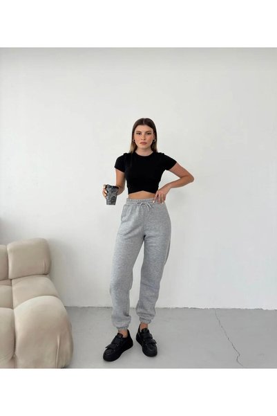 UYN SPORT 3 Thread Ribbed Jogger Sweatpants