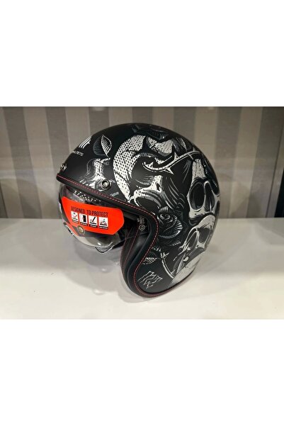 MT Helmets Kask mt Lemans 2 Sv Breakout B2 Mat Şeffaf Vizörlü