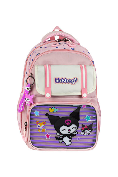 MASTER PACK Kuromi Temalı Tatlı Ortopedik Sırt Destekli Folyo Beslenmelik ve ...