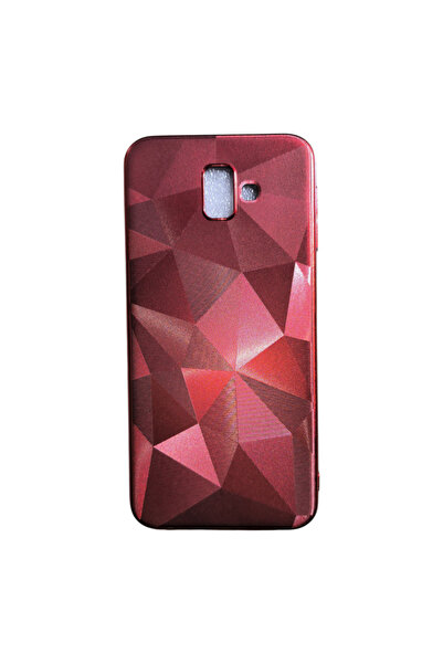 OEM Carcasă compatibilă cu Samsung Galaxy J6+ -2018, cu textură 3D cu diamant...