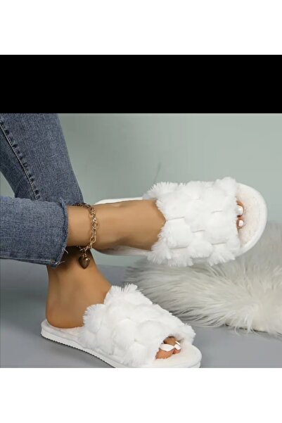 Bestway ve Diğeri Peluş Terlik 36-37 Numara