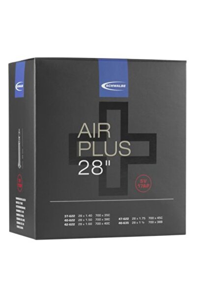 Schwalbe SV17AP AIR PLUS 700x37/47 40MM PRESTA 10461423 E-BIKE GRAVEL İÇ LASTİK