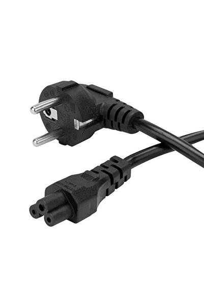 nelerbulurum Notebook Laptop Şarj Adaptörü 3lü Yonca Epson-acer-samsung Extra kalın 3X0.75MM Güç Kablosu
