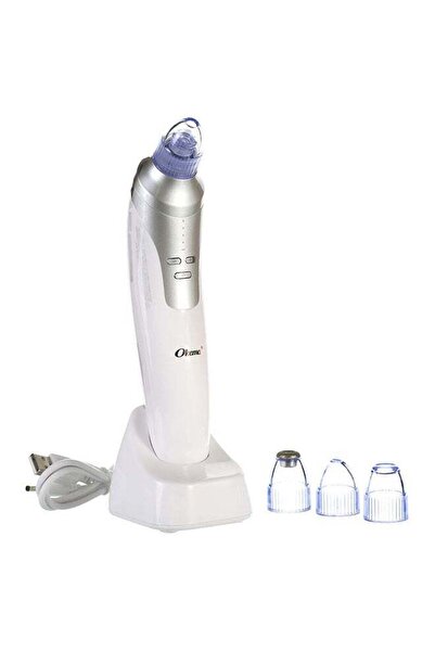 Okema OK-457 Electric Facial Acne Vacuum Suction Tool Kit White/Grey
